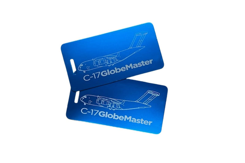C-17 Globemaster, Military Bag Tag
