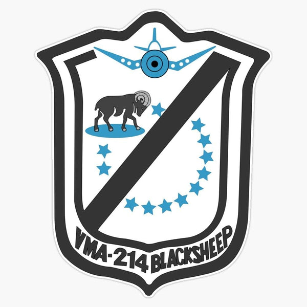 VMF214 Black Sheep Squadron Sticker