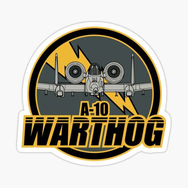 A-10 Warthog sticker