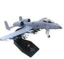 A-10 Warthog 1/100 Scale US Attack Aircraft, Diecast Airplanes, Military Classic Fighter Model