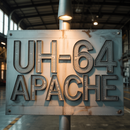 Apache Attack Helicopter Leather Patch Hat, Military Aviation Lovers Cap