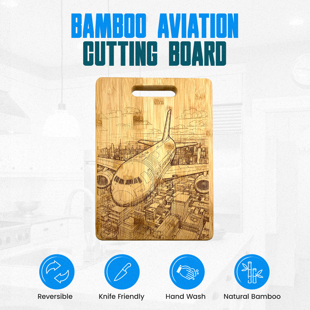 Take Flight Aviation Cutting Board FLTCB10X14