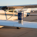 AVGAS Tumbler with Cessna 172 - Product Shot