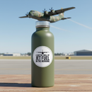 C-130 sticker on water bottle