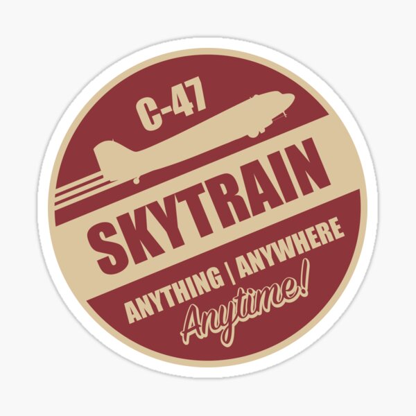 C-47 Skytrain Sticker