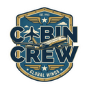 Cabin Crew Flight Attendant Sticker – Aviation Badge Gift