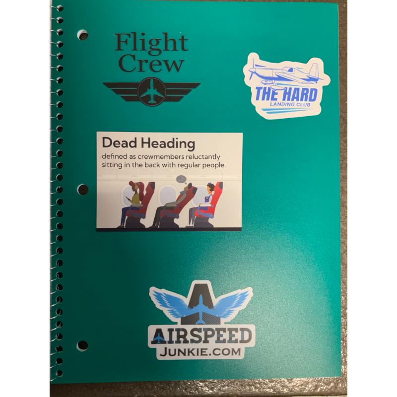 Airline Crews DeadHeading Sticker