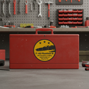  F-4 Phantom aviation sticker on stainless steel water bottle - 3.5 inch decal size reference