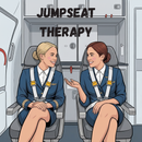 Jumpseat Therapy Flight Attendant Sticker – Funny Cabin Crew Gift