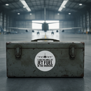 KC-135 Sticker on Toolbox in Hangar