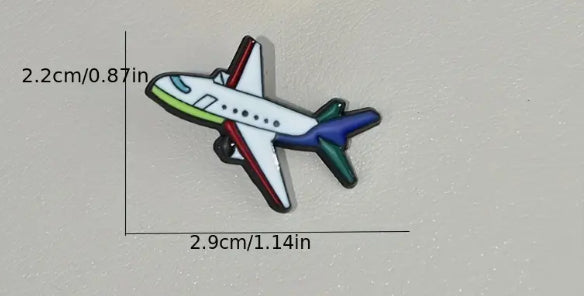 Multi Colored Jet Pin