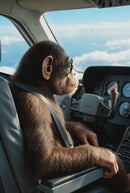 You Can Teach a Monkey To Fly Sticker, Decal