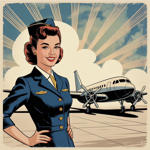 Flight Attendant Stickers and Decals | Air Speed Junkie