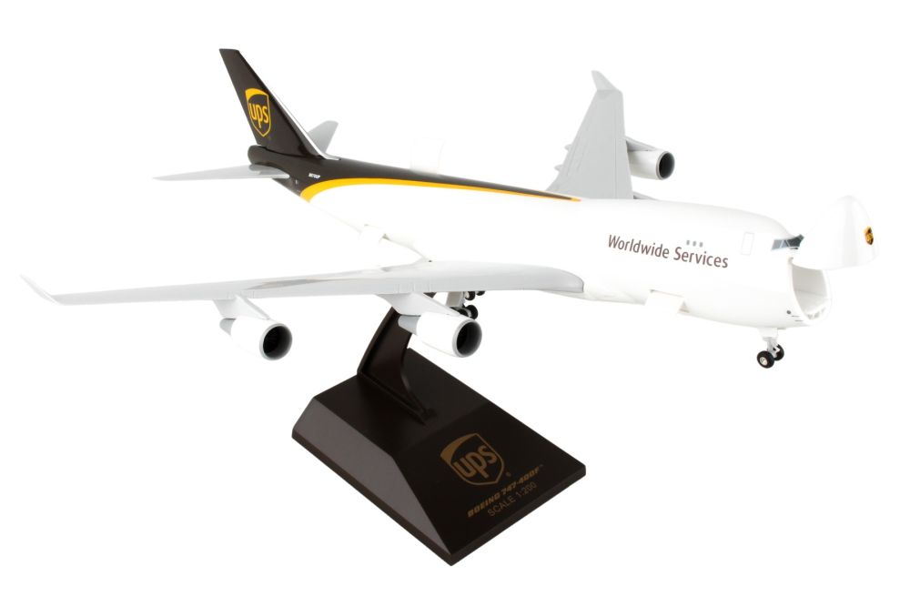 エバーライズ 1/200 B747-400F UPS航空 N570UP UPS 747-400F 1/200 Airplane Model With Landing Gear Boeing Scale
