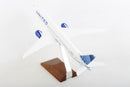 United B-787-10 1/200 with Wood Stand United Airlines Dreamliner Model