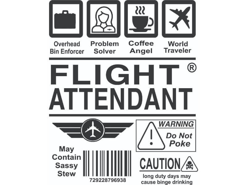 flight attendants, flying