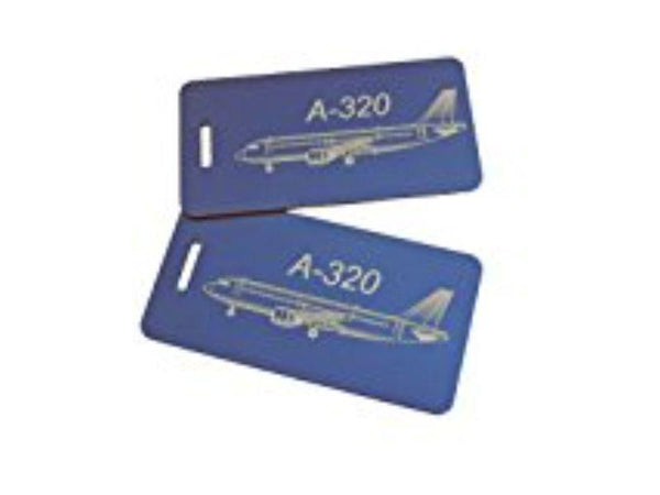 Airbus 320 Luggage Tag, A320 bag tag