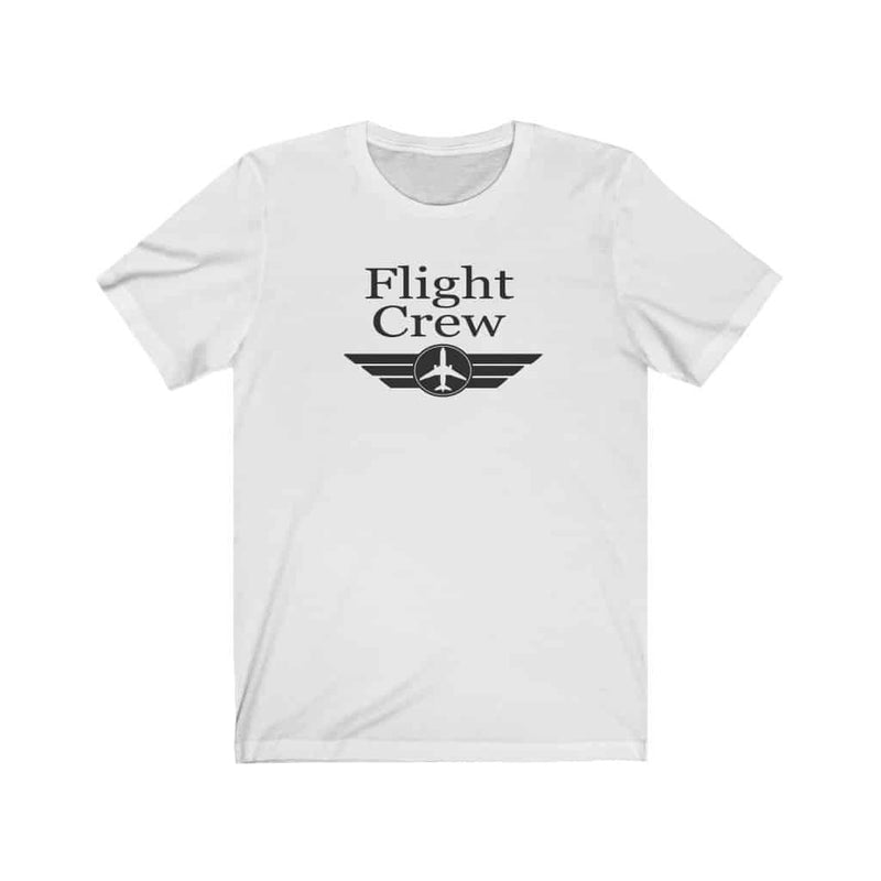 Flight Crew Tee, White