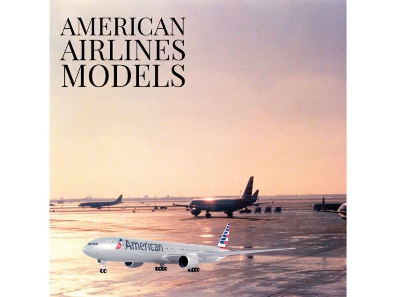 American airlines B777-300 Model