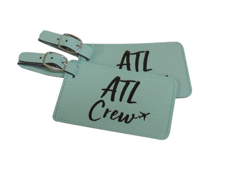 Atlanta Crew Base Luggage Tag, Delta Luggage Tag, For Flight Attendants
