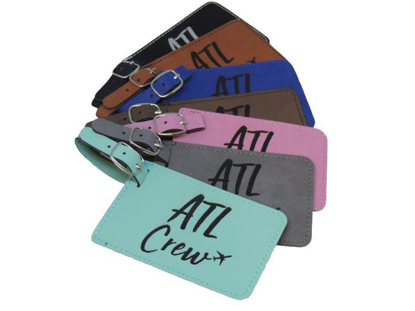 I Do Crew Personalized Bag Tags (More Colors)