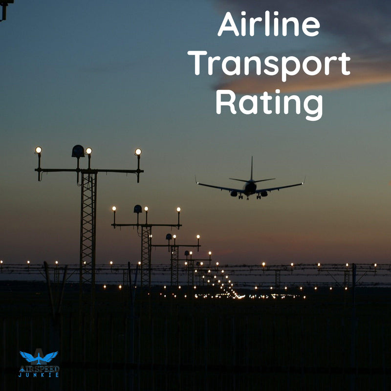 ATP, Airline Transport Rating, Aviation Accomplishment Plaque - Airspeed Junkie