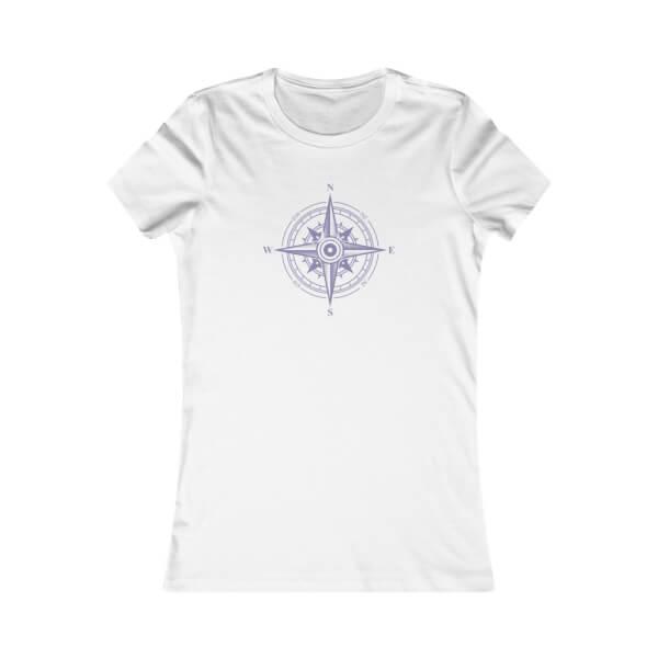 Aviation Compass, Women's Aviation Tee Shirt - Airspeed Junkie