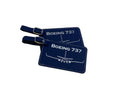 Boeing 737 bag tag
