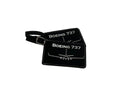 Boeing 737 luggage tag
