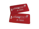 B-1900 Luggage Tag, Red