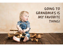 Children's Luggage Tags, I am Going to Grandma's, Set of Two - Airspeed Junkie