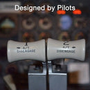 CRJ 200 Leather Wall Art, 10" 10" Engineered Leather - Airspeed Junkie