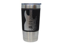 electric guitar player tumbler 