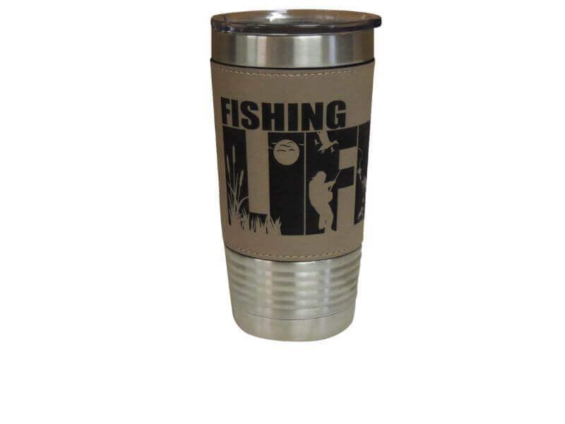 fishing cup tumbler