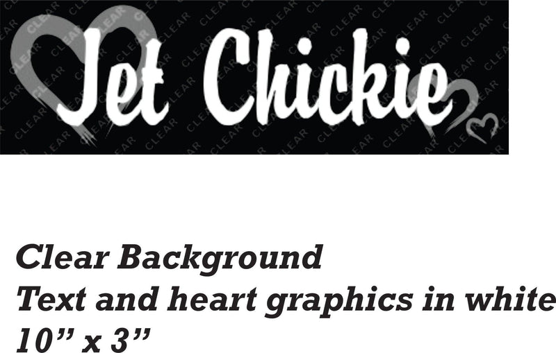 Jet Chickie Decal