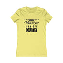 flight attendant tee shirt, yellow