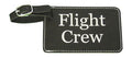 Flight Crew Luggage Tag, Set of Two, Text Version