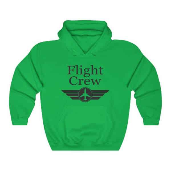 Flight Crew Hoodie, irish green