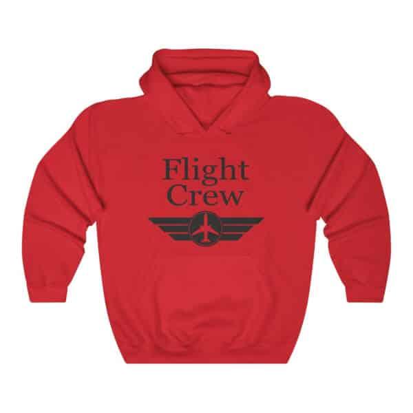Flight Crew Hoodie, Red