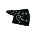 Fly Girl, flight attendant luggage tag, fly girl luggage,