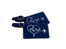 Fly Girl, flight attendant luggage tag, fly girl luggage,