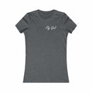 Fly Girl Tee Shirt, charcoal