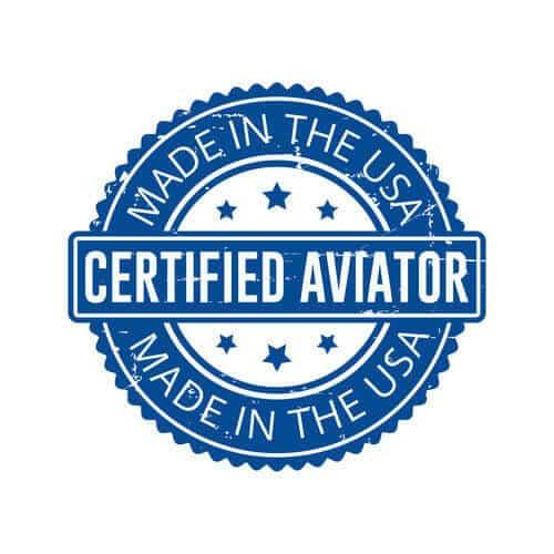 Certified Aviator Small, shirt
