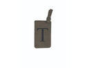 Monogram Luggage Tag, Grey, Initial, Personalized Luggage Tags