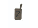 Monogram Luggage Tag, Grey, Initial, Personalized Luggage Tags