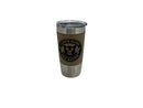 Guns and Bacon, Insulated Stainless Steel Tumbler - Fun Coffee Cup - Airspeed Junkie