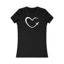 Plane Tee Shirt for Women, black