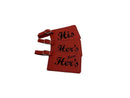 His, Hers, and More Hers, Luggage Tag, Set of Three, Bridal Gift - Airspeed Junkie