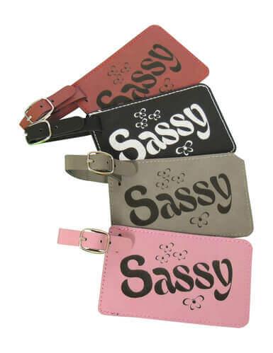 Sassy Leather Bag Tag CollectionJPG