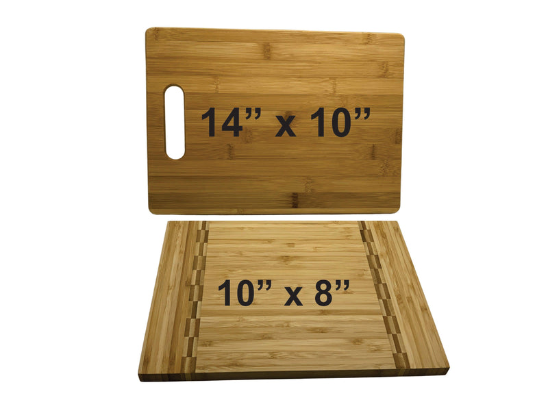 Live to Fly Airplane Cutting Board, Bamboo Aviation Theme - Airspeed Junkie